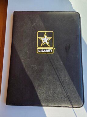 US Army note paper organizer